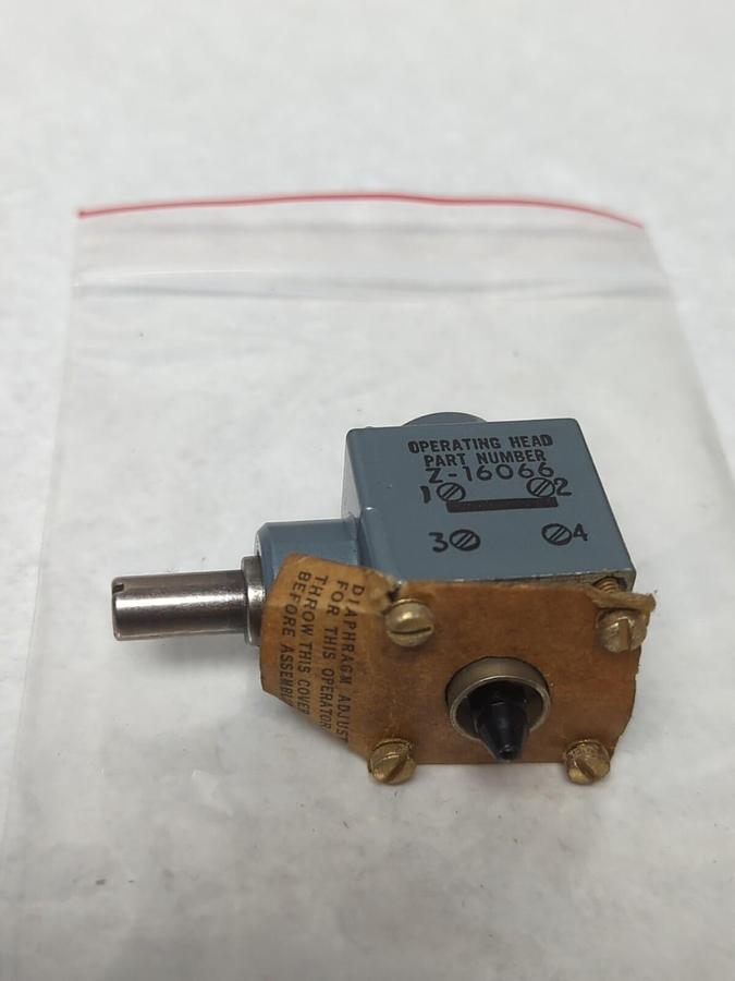ALLEN-BRADLEY,Z-16066,OPERATING HEAD MISSING BOX NOS