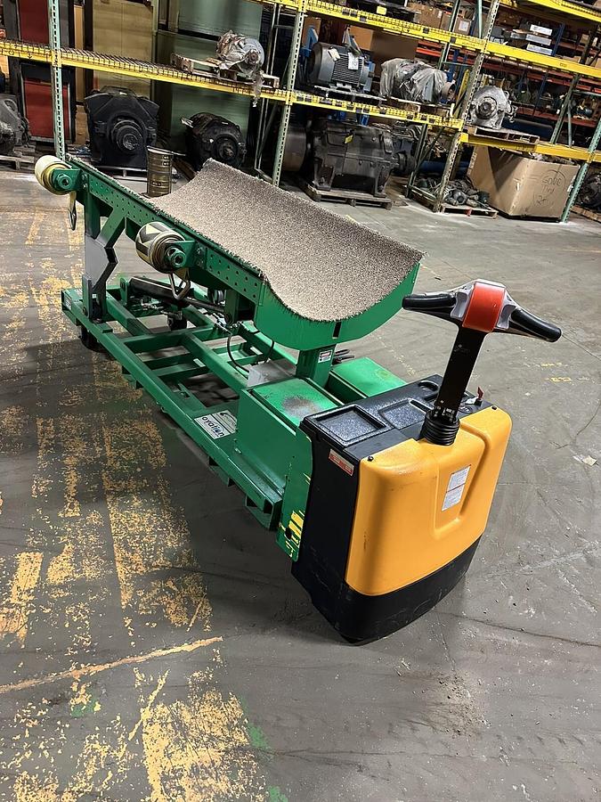 Used VALLEY CRAFT,EPT-2547-30,ELECTRIC DRIVE HYDRAULIC LIFT TILT DRUM TRUCK CADDY