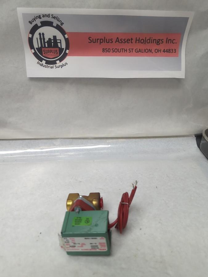 Used ASCO,8210B20,SOLENOID VALVE 120VAC 1/4IN NPT 2-WAY PRE-OWNED