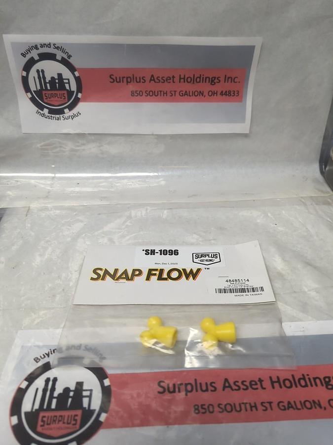 SNAP FLOW,48485114,1/4 INCH Y FITTING 2 PIECE PACK NOS