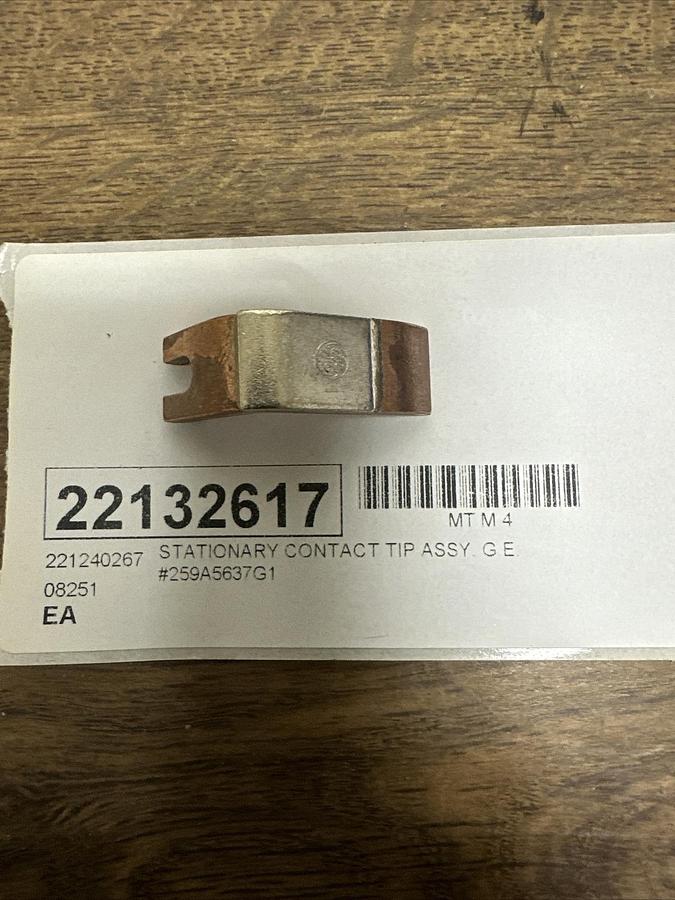 GE,259A5637G1,Contact Tip Size 3 for DS303A3 Contactors