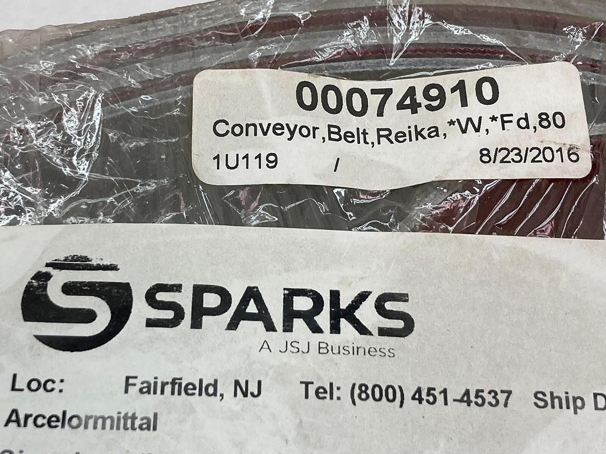 Used Sparks,*W,*Fd,80,Conveyor Belt