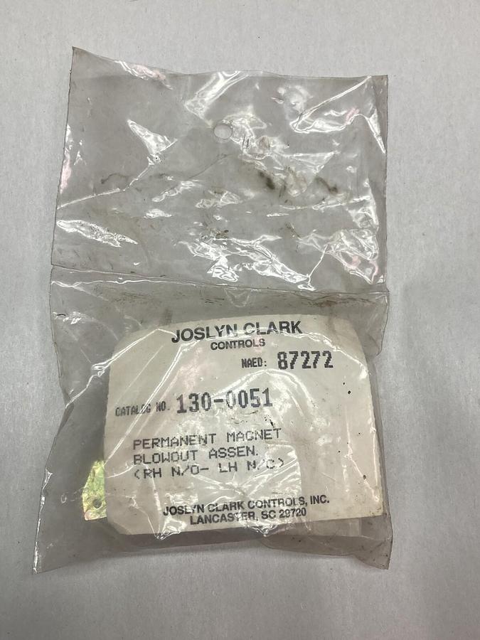 Used Joslyn Clark Controls,130-0051,Blowout Assembly