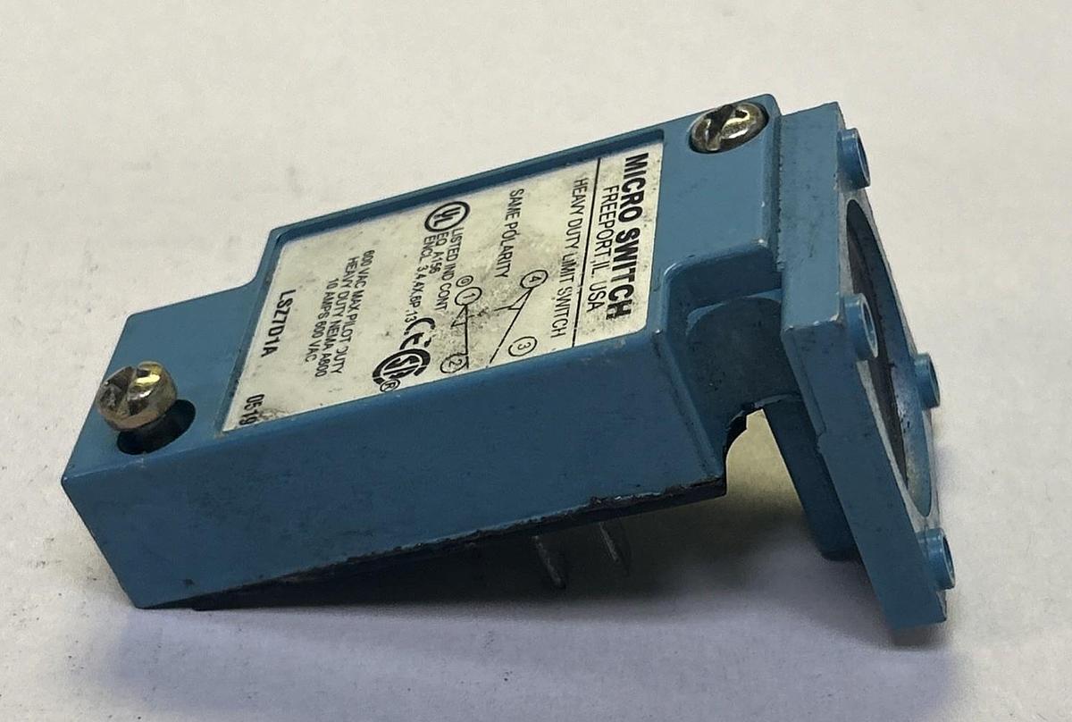 Used HONEYWELL,LSZ7D1A,MICRO SWITCH LIMIT SWITCH