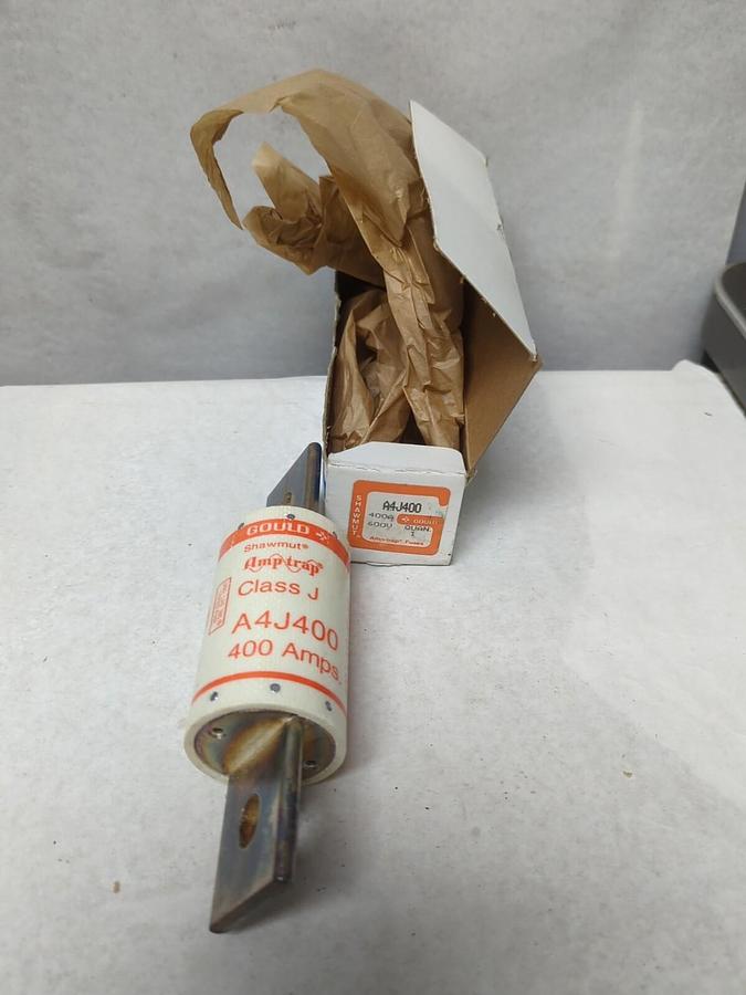 GOULD SHAWMUT,A4J400,AMP-TRAP 400 AMP FUSE NOS