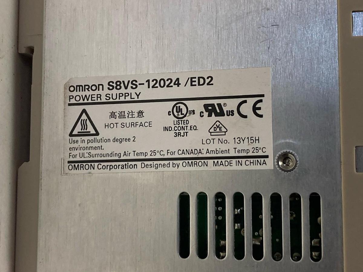 Used Omron,S8VS-12024,Power Supply DC24V 5A