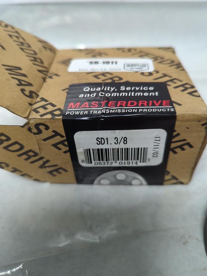 MASTERDRIVE,SD1.3/8,QD BUSHING NOS