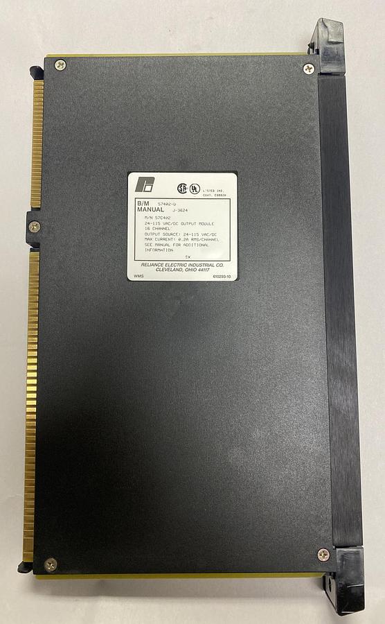 Used RELIANCE,57402-D,OUTPUT MODULE
