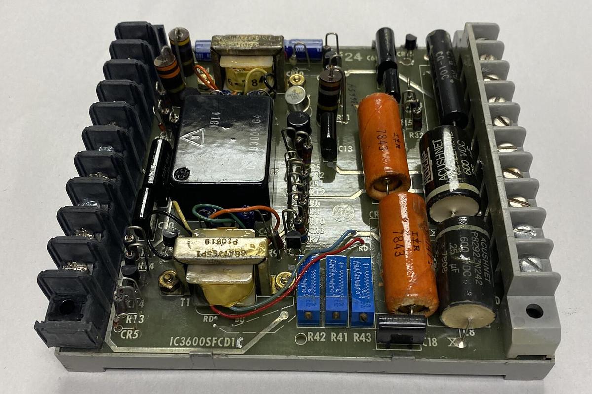 Used GENERAL ELECTRIC,IC3600SFCD1,FIRING CIRCUIT PC BOARD REFURBISHED