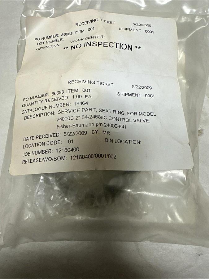 Used Fisher,24000-641,2" Seat Ring