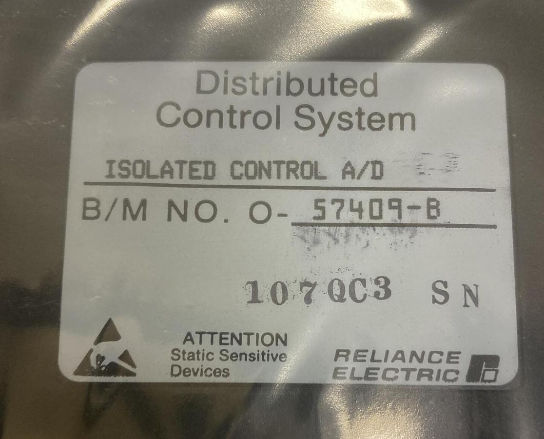 RELIANCE,0-57409,INPUT ANALOG  MODULE NOS