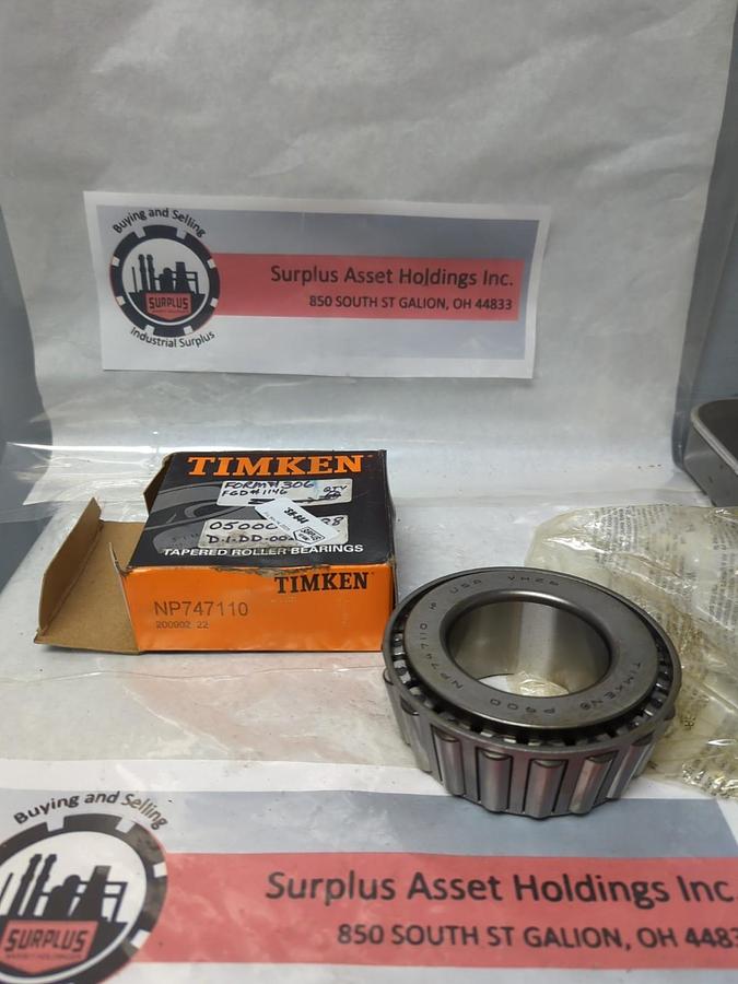 TIMKEN,NP747110,ROLLER BEARING CONE 2.3750 INCH BORE NOS