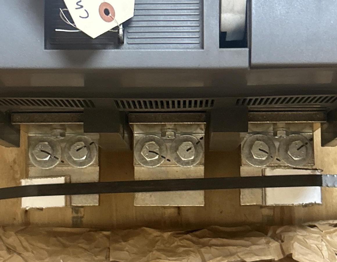 Used GENERAL ELECTRIC,SSF1616LI,STD BREAK CIRCUIT BREAKER 1600A 600V REFURBISHED