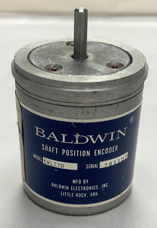 Used Baldwin,5VL77D,Shaft Position Encoder