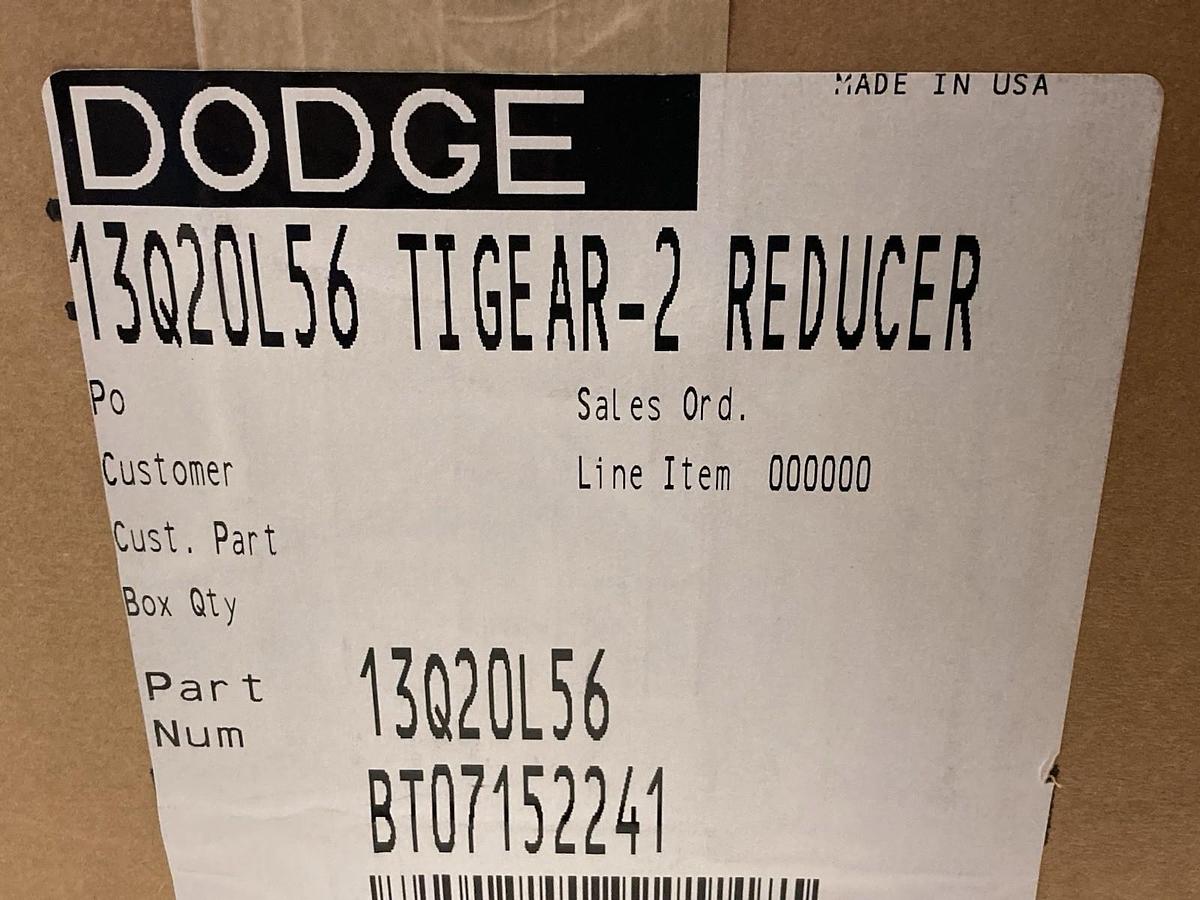 Used Dodge,13Q20L56,Tigear-2 Reducer