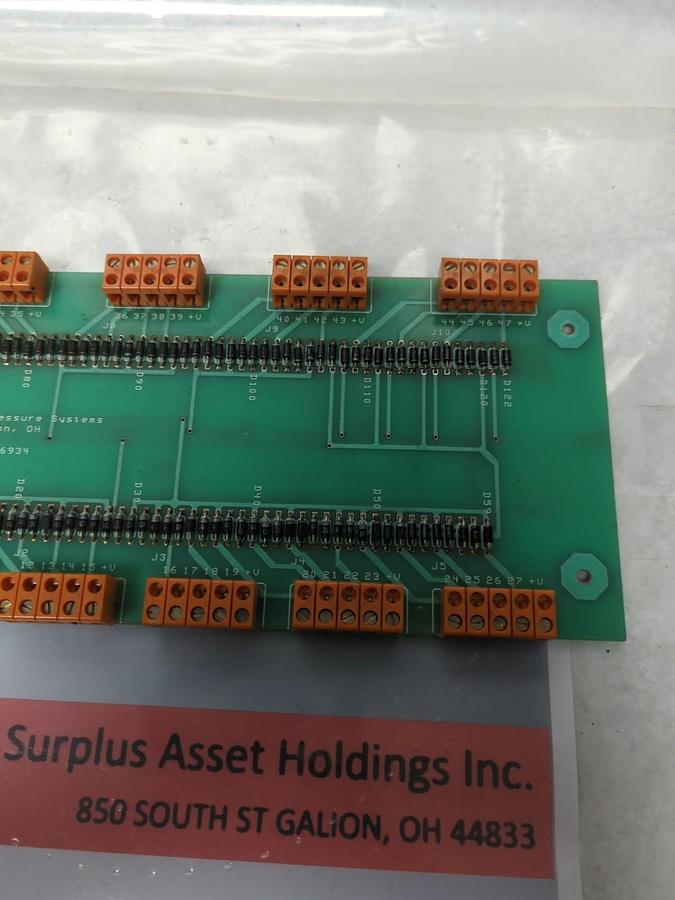 Used PRESSURE SYSTEMS INC,PS-6934,CIRCUIT BOARD PRE-OWNED