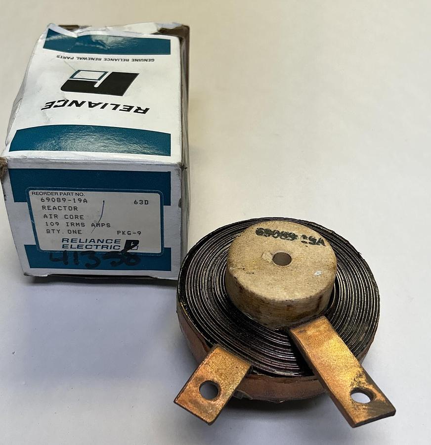 Used RELIANCE,6908919A,REACTOR COIL NOS