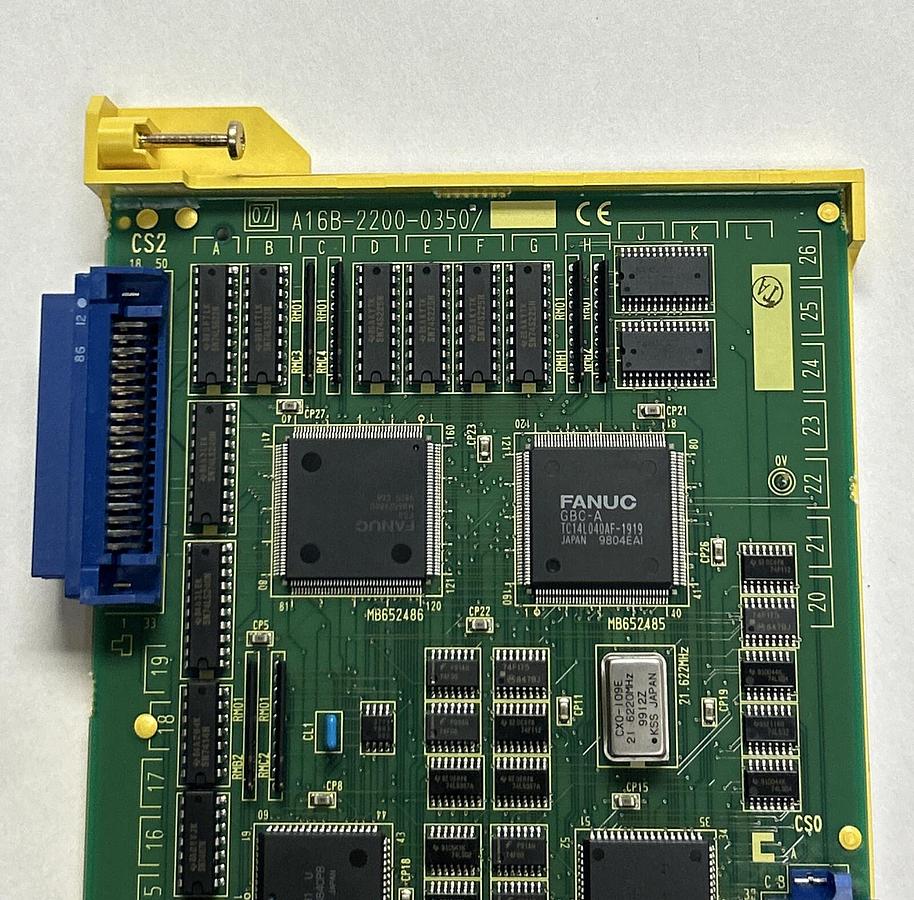Used FANUC,A16B-2200-0350/A16B-2200-0350/08A, GRAPHICS BOARD