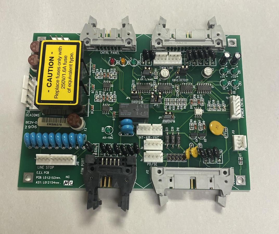 Used DOMINO,L012153,REV NC DRIVER PC BOARD