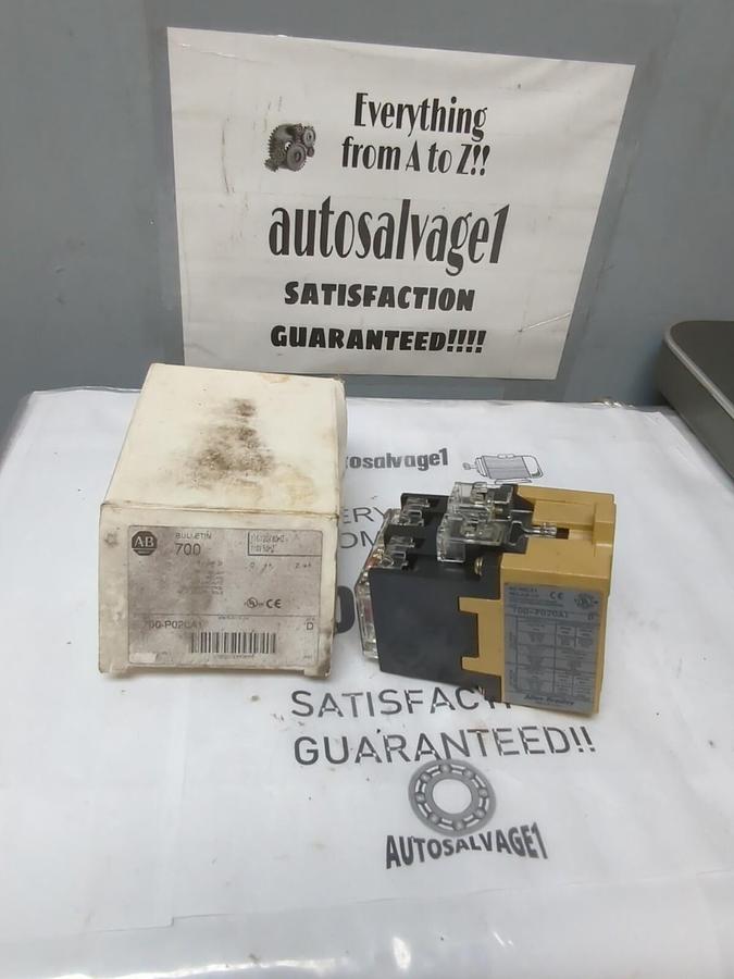 ALLEN BRADLEY,700-P020A1,YPE P SERIES D CONTROL RELAY
