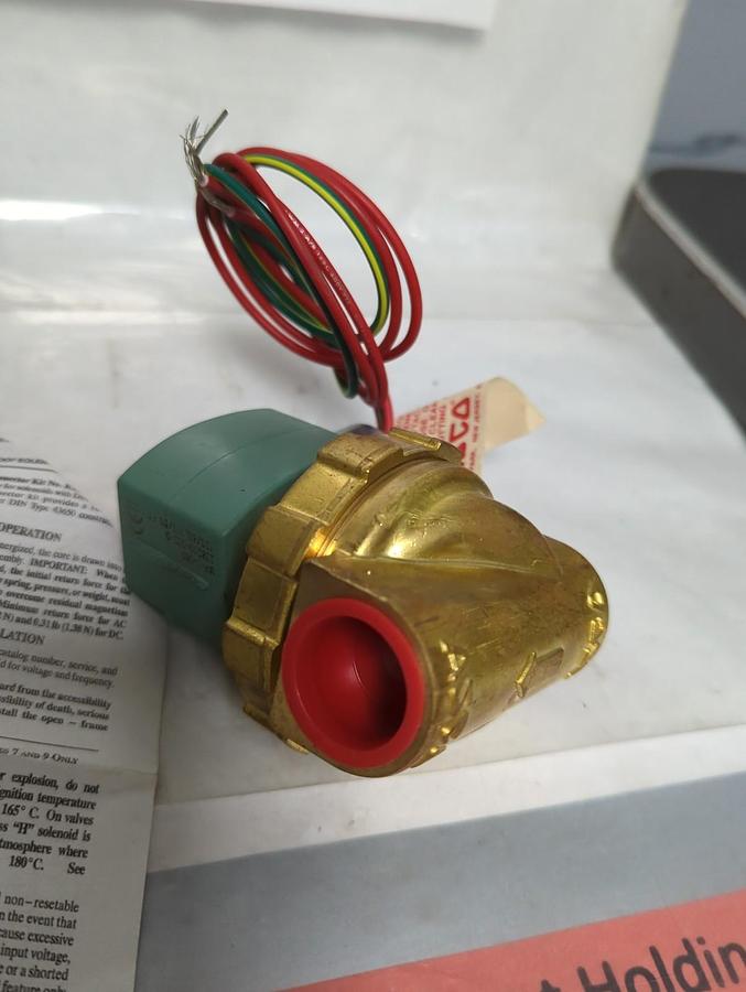 ASCO,8220G407,SOLENOID VALVE 3/4 INCH 2-WAY NOS