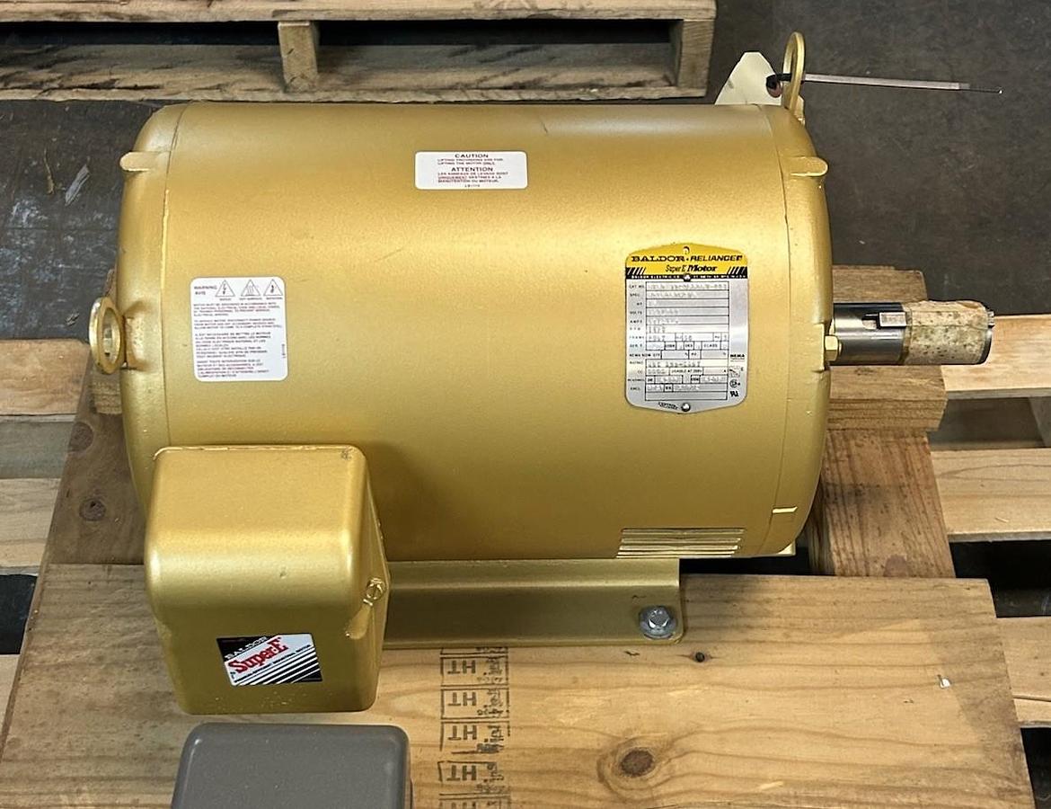 BALDOR,M15B,SUPER-E MOTOR 15HP 190/380V 1470RPM 3PH 256T FRAME