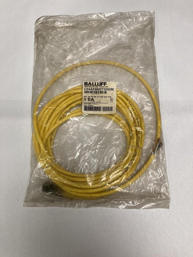 Used Balluff,C04AEM00TY050M,Duct Cable