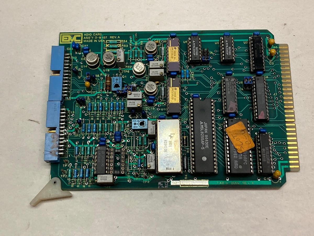 Used EMC,D-8107,ADIO Card PCB Board