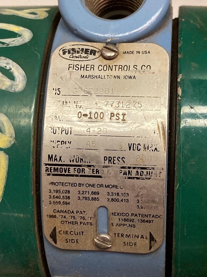 Used Rosemount,1GP6E22B1,Pressure Transmitter