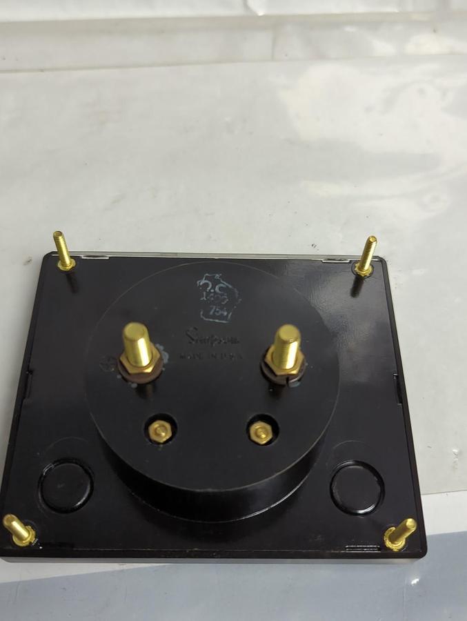 Used SIMPSON,04490,PRESSURE GAUGE 0-100 DC MICROAMPERES PRE-OWNED