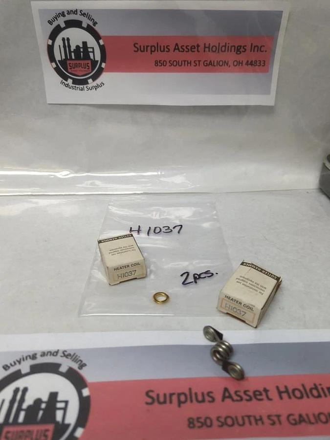 CUTLER-HAMMER,H1037,OVERLOAD HEATER ELEMENT LOT OF 2 NOS