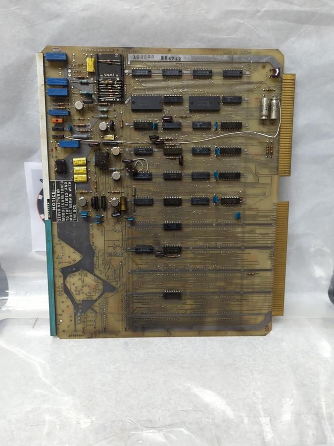 Used BENDIX,37382482D,S5 SERVO CONTROL 2 CIRCUIT BOARD PRE-OWNED