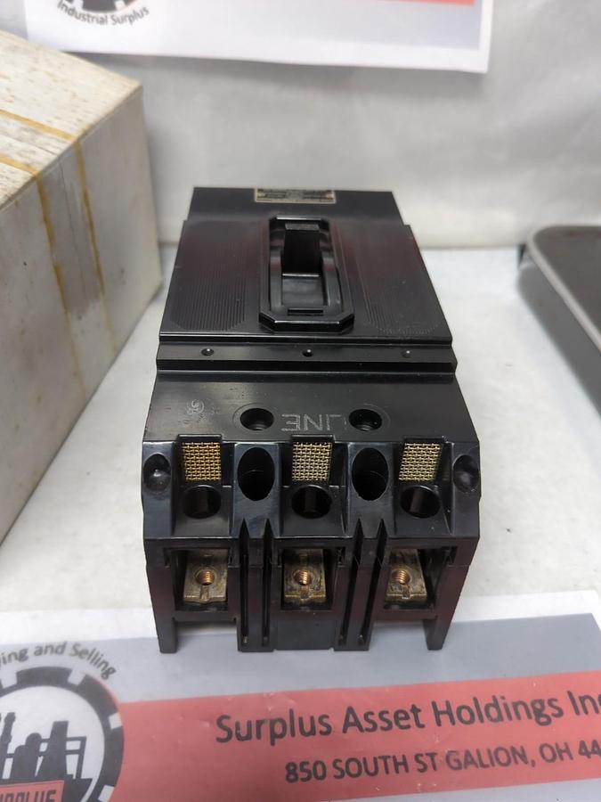 Used I.T.E,TYPE ET4036,F-FRAME CIRCUIT BREAKER 70 AMP 3-POLE PRE-OWNED