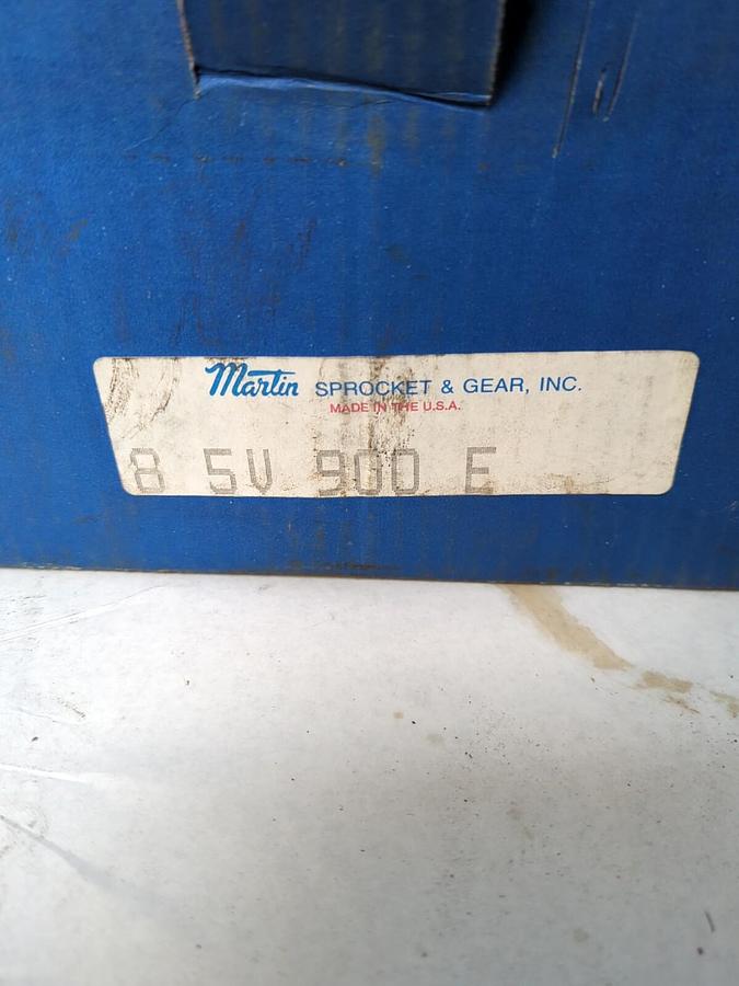 MARTIN,8 5V 900E,SHEAVE 8 GROOVE PULLEY NOS