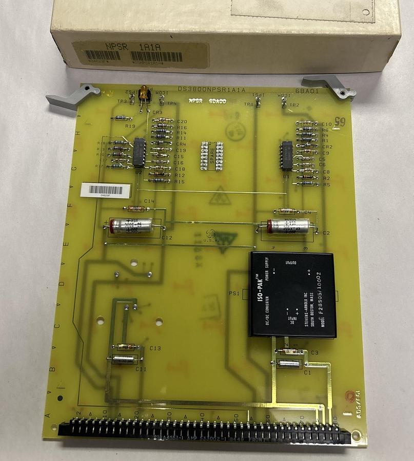 GENERAL ELECTRIC,DS3800NPSR1A1A,POWER SUPPLY BOARD NOS