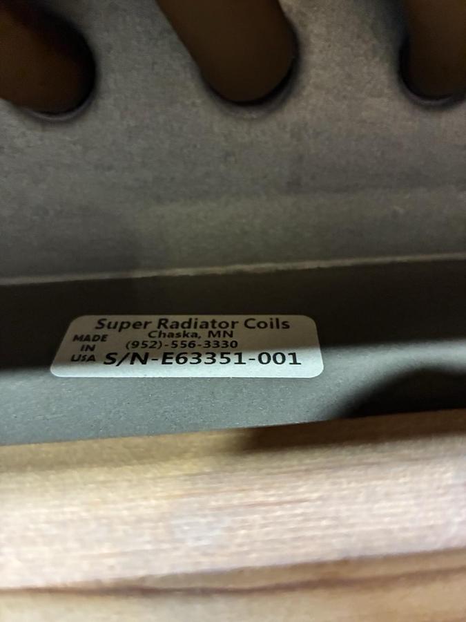 SUPER RADIATOR COILS,214272,COPPER TUBE HEAT EXCHANGER 24"x30" COIL  LOT OF 2