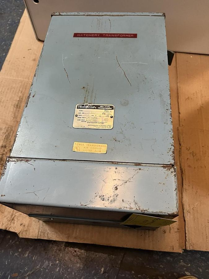 Used POWERFORMER,211-151,TRANSFORMER 10KVA HV 240/480V LV 120/240V 1PH