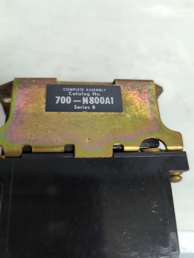 Used ALLEN BRADLEY,700-N800A1,SERIES B TYPE N AC RELAY PRE-OWNED