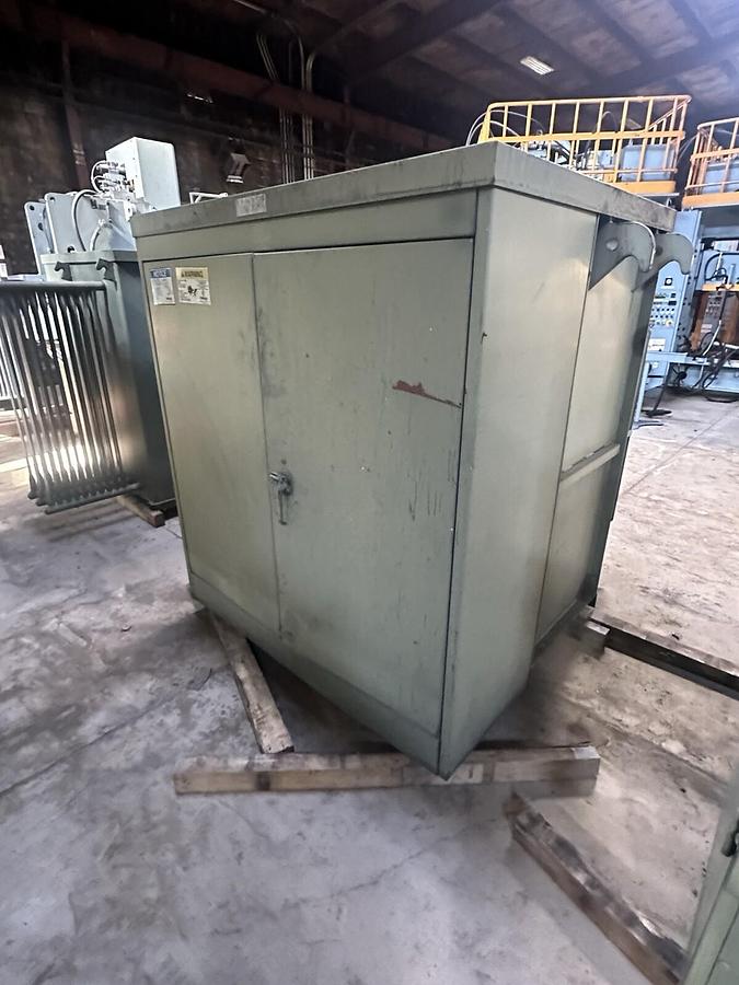Used McGraw-Edison,Padmount Transformer,750 KVA 12470GRDY/7200-480GRDY/277