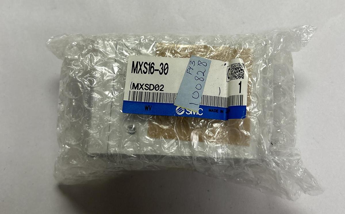 Used SMC,MXS16-30,AIR SLIDE TABLE NEW