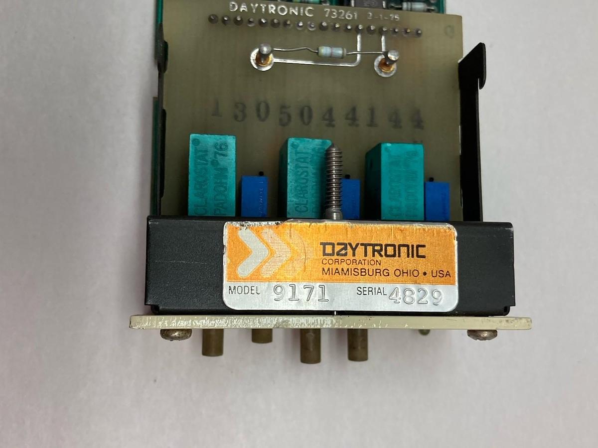 Used Daytronics,Model 9171,Circuit Board