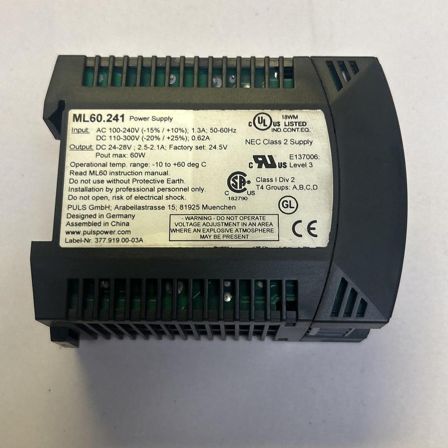 Used PULS,ML60.241,POWER SUPPLY