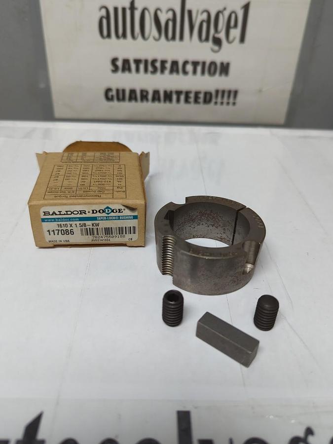 DODGE,117086 1610X1-5/8-KW,TAPER- LOCK BUSHING NOS