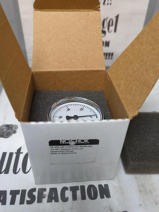 NOSHOK BOSCH,8-110-646-848,160# PRESSURE GAUGE NOS