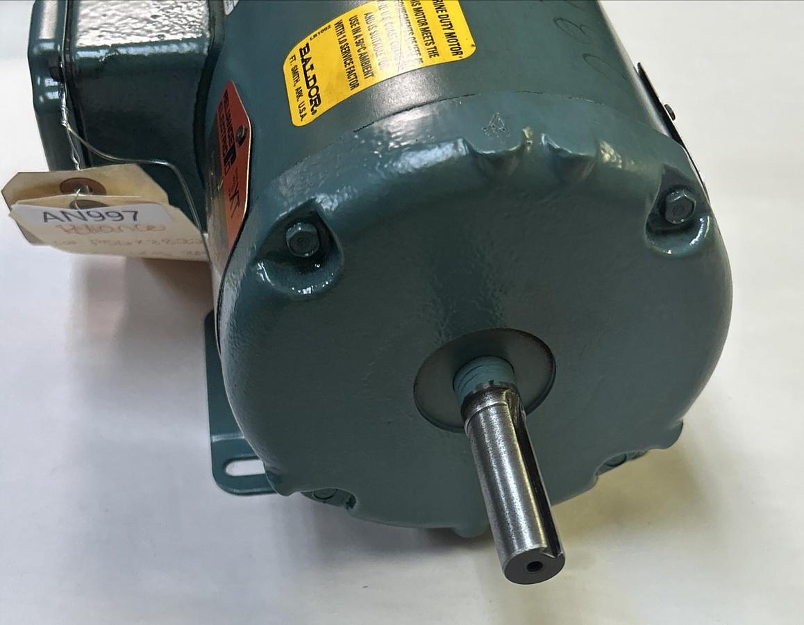 Used BALDOR RELIANCE,P56X3822,MOTOR 1/2HP 1725RPM 208-230/460V 3PH 58 FRAME