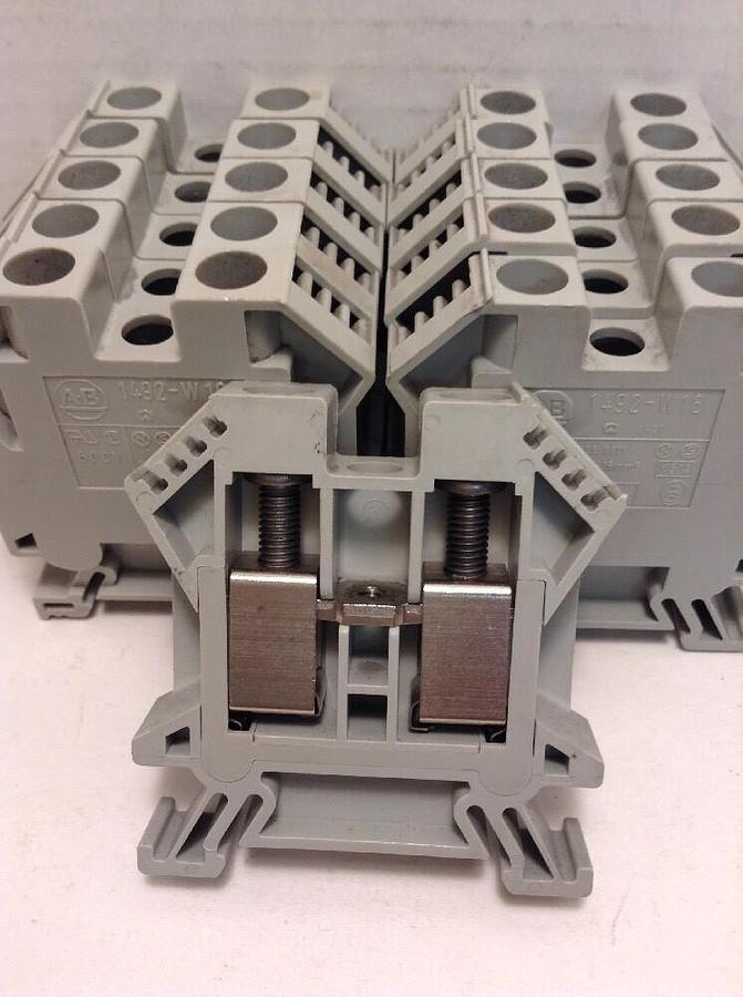 Allen-Bradley,1492-W16,Terminal Block LOT OF 11