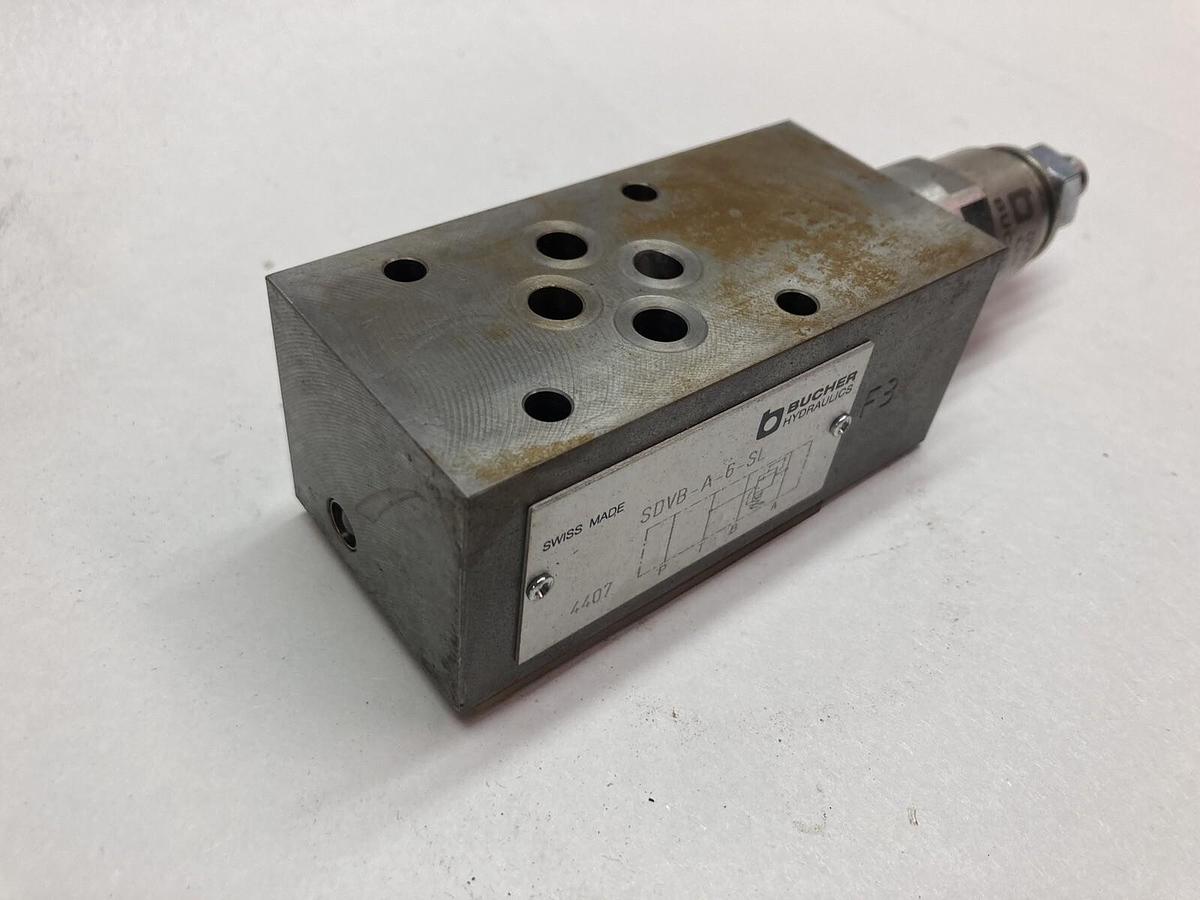 Bucher,SDVB-A-6-SL,Valve Block