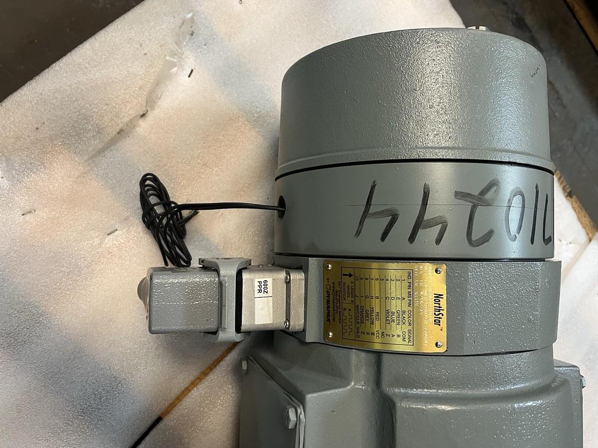 Used KINAMATIC,CD2110ATY,5HP DC MOTOR W DINGS BRAKE 1750RPM 500VDC 5CD154JA817B802