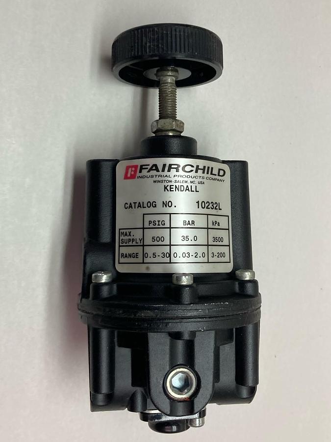 Fairchild,Model 10232L,Pressure Regulating Valve 500 PSIG 35.0 Bar 3500kPa