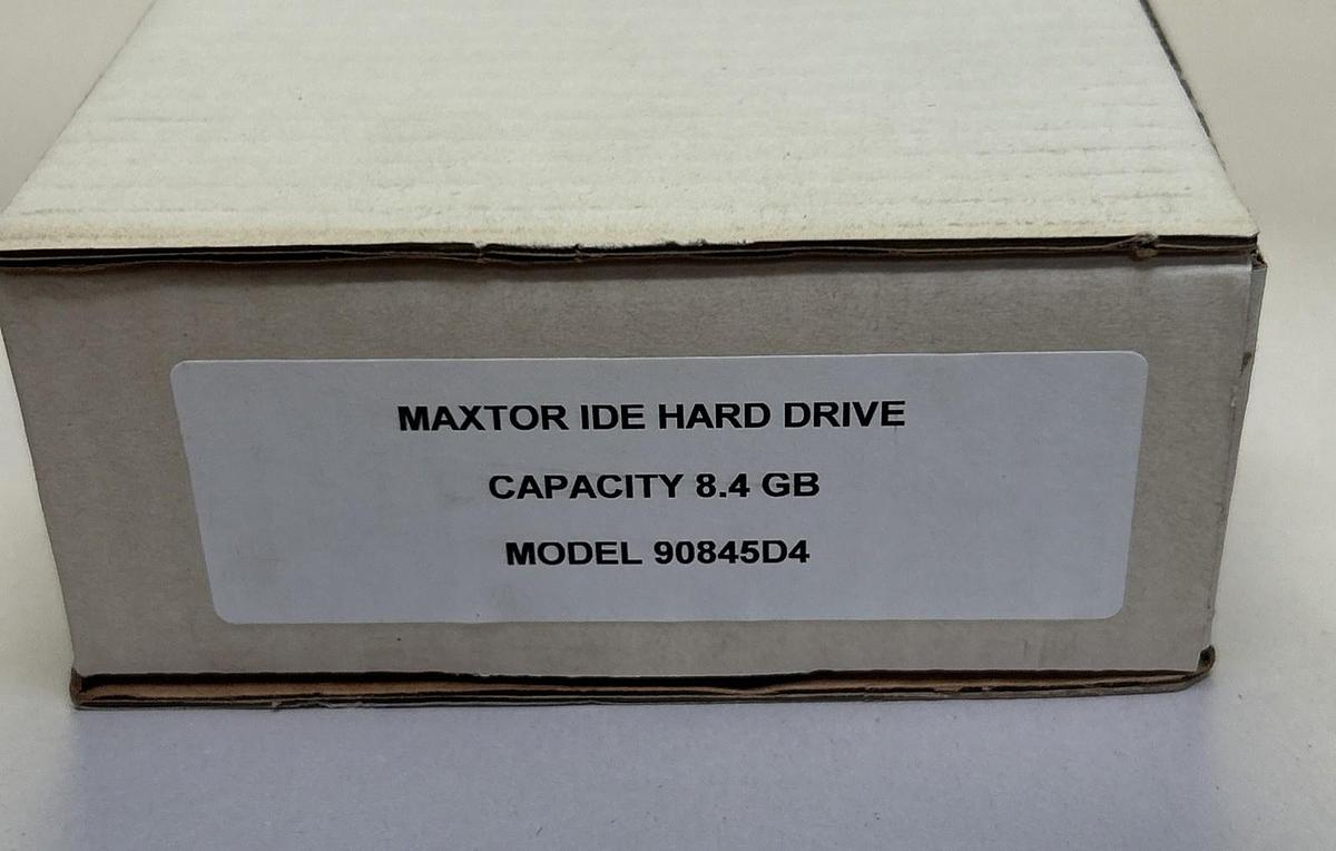 Used MAXTOR,90845D4,HARD DRIVE 8.4GB